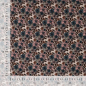 Preview: Rib Jersey - Topsy Flowers - sand/petrol/rose