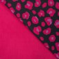 Preview: RESTSTÜCK 0,90m !!! - Softshell - Coloured Leopard - fuchsia