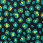 Preview: RESTSTÜCK 1,20m !!! - Softshell - Coloured Leopard - lime