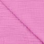Preview: Musselin - uni - fuchsia