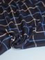 Preview: Viskose mit Livaeco™ Fasern - Tino Grid - dark navy - meetMilk