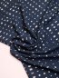 Preview: Viskose mit LENZING™ ECOVERO™ Fasern - Grid - dark navy - MeetMilk