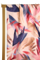 Preview: RESTSTÜCK 1,60m !!! - Viskose - Coloured Plant Leaves - off white - Atelier Jupe