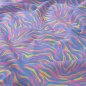Preview: Baumwoll Voile - Viggo Zebra - rosa/gelb
