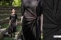 Preview: Viskose Crepe - uni - black - Fibremood No. 34