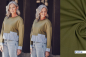 Preview: RESTSTÜCK 1,10m !!! - Sweat - jogging brush - jungle - Fibremood No. 35