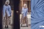 Preview: Baumwoll Popeline - stripes - blue/white - Fibremood No. 35