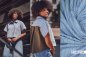 Preview: Baumwoll Popeline - stripes - blue/black - Fibremood No. 35