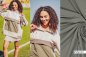 Preview: Wasserfester Outdoor/Sport Stoff - mid grey - Fibremood Spezial No. 4