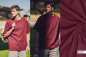 Preview: Waffelpique - Baumwolle - aubergine - Fibremood Spezial No. 4