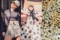 Preview: Modal Webware - Dots - beige/black - Fibremood Spezial No. 4