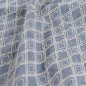 Preview: Baumwoll Webware - Diamand - Embroderie - dusty blue