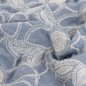 Preview: Baumwoll Webware - Betty Flowers - Embroderie - dusty blue
