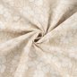 Preview: Baumwoll Webware - Nerina - Embroderie - sand