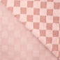 Preview: RESTSTÜCK 0,50m !!! - Fellimitat - Charlie Check - old pink