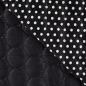 Preview: Steppstoff - Jackenstepper - Classic Dots - black/offwhite