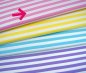 Preview: Bio Ringeljersey - A83/A45 - rosa scuro/meringa - Summer Stripes - Hamburger Liebe - Albstoffe