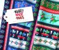 Preview: RESTSTÜCK 1,10m !!! - Bio Jersey - Happy REXmas - Col. 02 - green - REXmas - Hamburger Liebe - Albstoffe