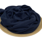Preview: RESTSTÜCK 1,40m !!! - Viskose Strick - Angel - navy