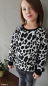 Preview: Jacquard Jersey - Emily Leo - schwarz/naturweiß