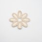 Preview: Applikation - Anni Flower - Aufnäher - natur