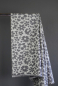 Preview: Baumwoll Jacquard - gewebt - Aster Bloom - shell/stormy teal - meetMilk