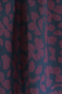 Preview: Baumwoll Jacquard - gewebt - Aster Bloom - pinot/dark navy - meetMilk