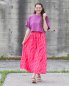 Preview: B-WARE !!! - RESTSTÜCK 1,80m !!! - Viskose - Tigerstreifen - rot/lila/pink - Love Collection - Swafing by Kibadoo