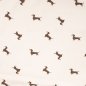 Preview: Jersey - Dackel - beige