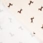 Preview: Jersey - Dackel - beige