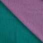 Preview: Doubleface Musselin - uni - lilac/bottle