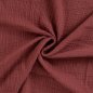 Preview: Doubleface Musselin - uni - rose dust/blush