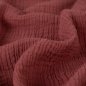 Preview: Doubleface Musselin - uni - rose dust/blush
