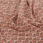 Preview: Rib Jersey - Vesta Flowers - sand/rose