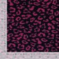 Preview: Teddy Plüsch - Mantelstoff - Maxime Leo - dark navy/fuchsia