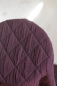 Preview: Steppstoff - Karla - mulberry/black - Mind the Maker