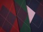 Preview: French Terry - Panel - Argyle Rauten - dunkelblau - Geoluxe by Ki-ba-doo - Swafing