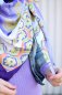 Preview: Viskose - Scarf Panel - Zazie - mint/lilac