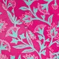 Preview: Baumwoll Voile - Annabella Flowers - fuchsia/türkis