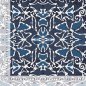 Preview: Baumwoll Voile - Haide Flowers - dark navy/ blue