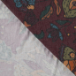 Preview: Viskose Feinstrickjersey - Gerdis Flower - bordeaux