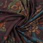 Preview: Viskose Feinstrickjersey - Gerdis Flower - bordeaux