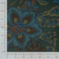 Preview: Viskose Feinstrickjersey - Gerdis Flower - petrol
