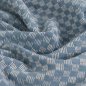 Preview: Jacquard Denim - Barry Check - light blue