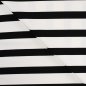Preview: Punta di Roma - Small Stripes - black
