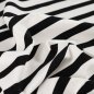 Preview: Punta di Roma - Small Stripes - black