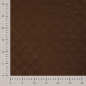 Preview: Scuba Suede - Wildlederoptik - gesteppt - Diamond - braun