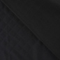 Preview: Scuba Suede - Wildlederoptik - gesteppt - Diamond - schwarz