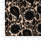 Preview: Teddy Plüsch - Mantelstoff - Paisley - dark brown