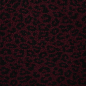 Preview: Teddy Plüsch - Mantelstoff - Luuk Leo - wine/black